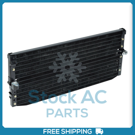 New A/C Condenser for Geo Prizm - 1989 to 1991 / Toyota Corolla - 1988 to 1992 - Qualy Air