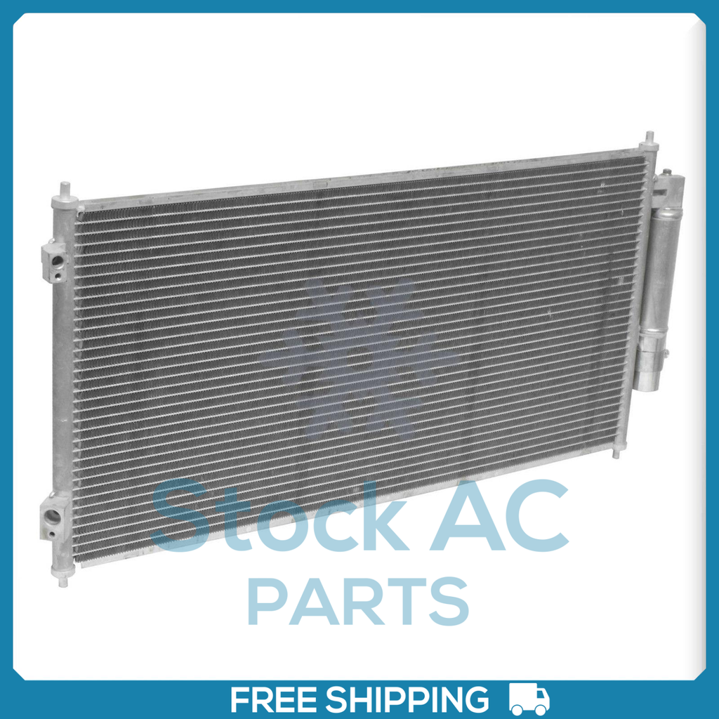 New A/C Condenser fits Nissan Sentra 2007 to 2012 - OE# 92100ZE80A UQ - Qualy Air
