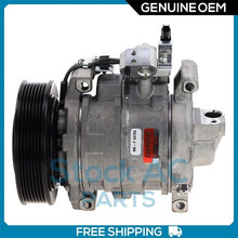 Cargar imagen en el visor de la galería, AC Compressor OEM Denso for Honda Accord 2.4L 2008-12, CROSSTOUR - OE# 471-1635 - Qualy Air