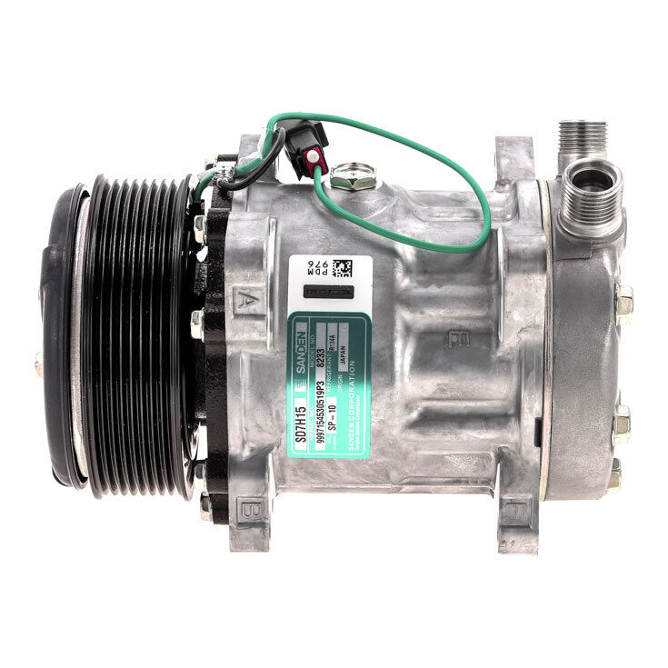 New OEM Sanden AC Compressor SD7H15 8 Groove 24V - OE# 8FK351126271/ 8233 QR - Qualy Air
