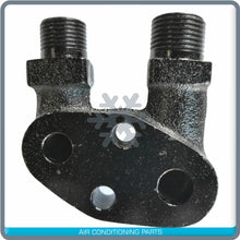 Cargar imagen en el visor de la galería, Swap Conversion A/C Line Compressor Adapter Fitting/Diesel Kiki  # 8  # 10 Oring - Qualy Air