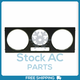 New AC Heater KNOB STYLE Control Trim Bezel - VW Passat Jetta Golf 1999 to 2005