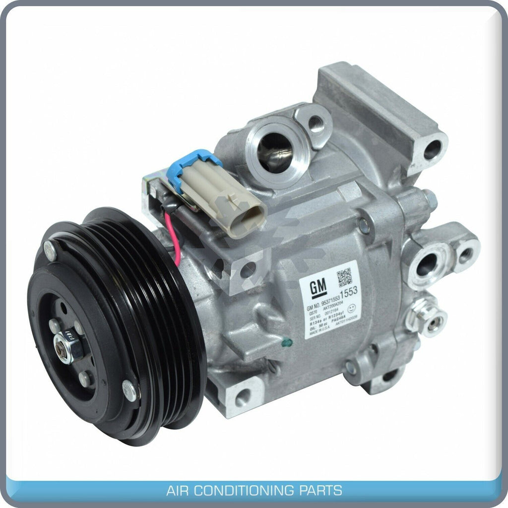 New OEM A/C Compressor fits Chevrolet Spark, Spark EV 2011-2014 - Qualy Air