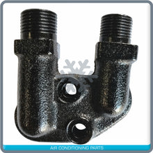 Cargar imagen en el visor de la galería, Swap Conversion A/C Line Compressor Adapter Fitting/Diesel Kiki  # 8  # 10 Oring - Qualy Air