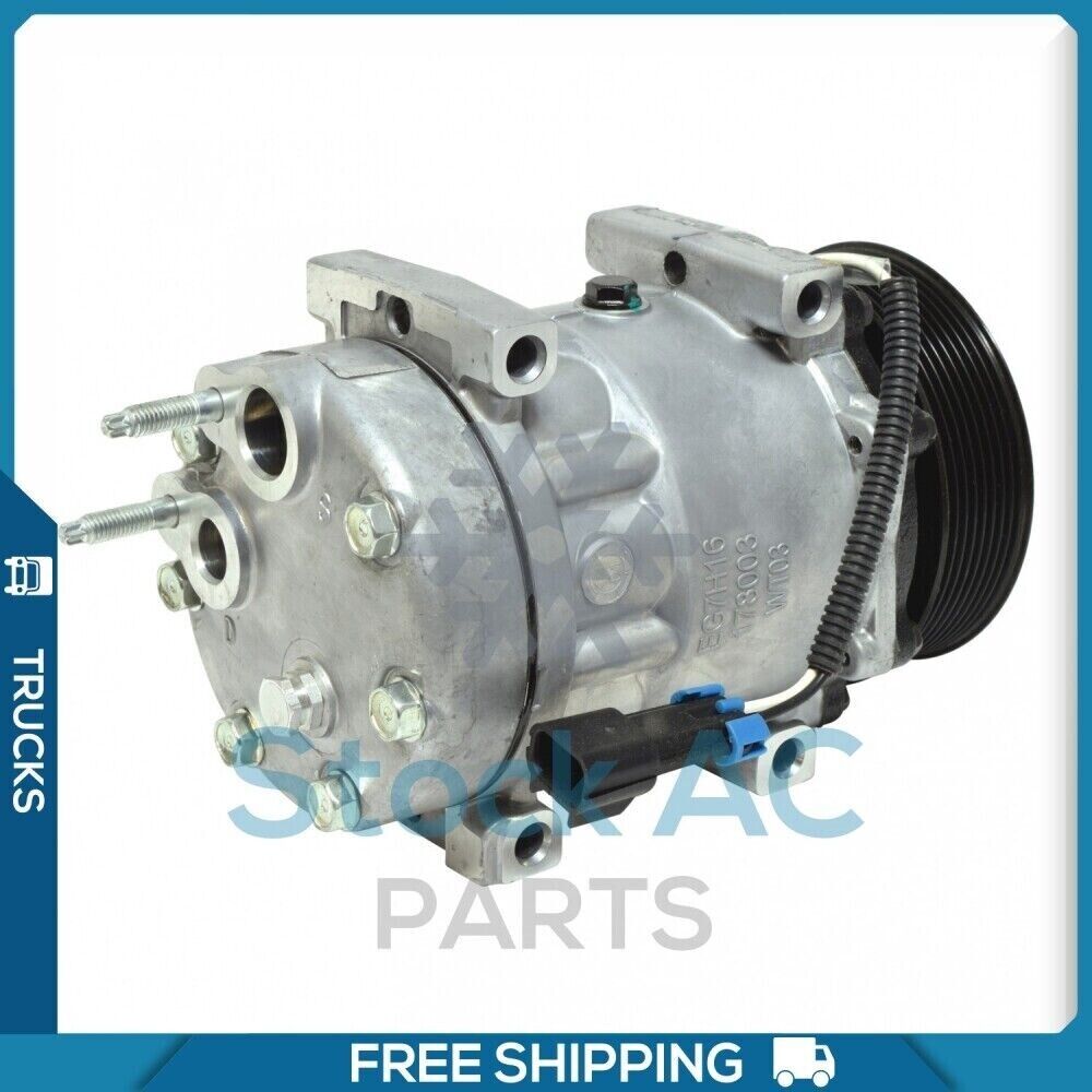 New A/C Compressor for INTERNATIONAL 4400 - OE# 3547917C1 / 3664395C1 QU - Qualy Air