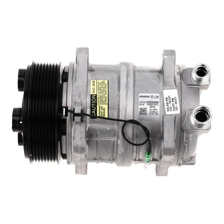A/C Compressor OEM Valeo TM15HS for OE# 10045121 10355121 134-530846 144-5... QR - Qualy Air