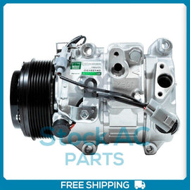 New A/C Compressor fits Toyota Sienna 3.5L - 2007 to 2010 - OE# 88320442120 - Qualy Air