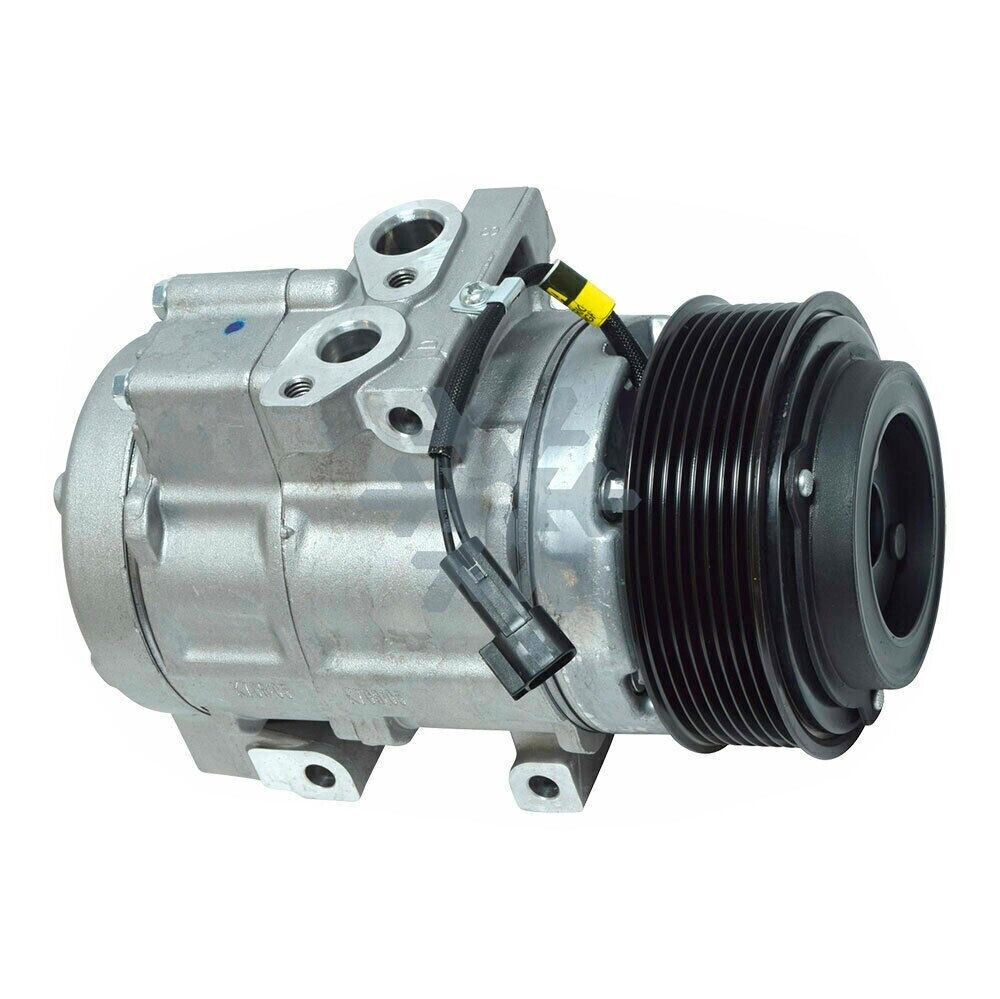 New AC Compressor for Ford F-250,F-350,F-450,F-550 SD 6.7L Diesel - 2011 to 2016 - Qualy Air