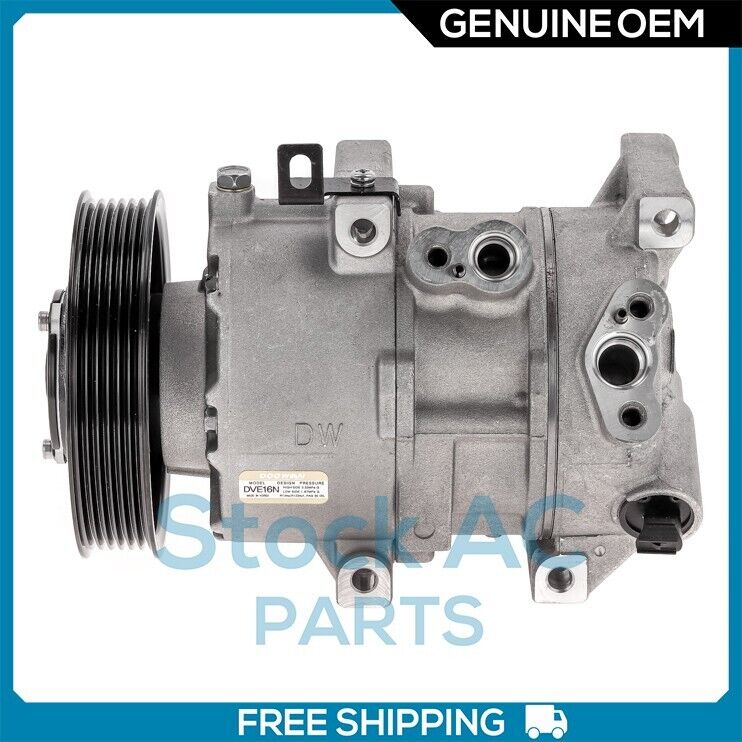 New OEM A/C Compressor for Hyundai Tucson 1.6L - 2016 to 2019 - OE# 97701D3300 - Qualy Air
