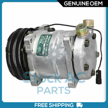 Cargar imagen en el visor de la galería, New OEM AC Compressor fits Ferrari Testarossa, Mondial - (SANDEN) - Qualy Air