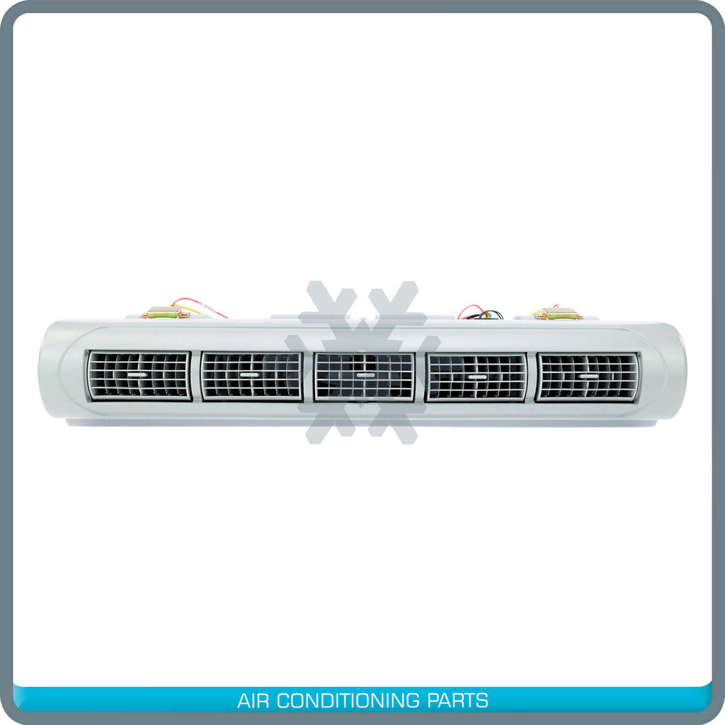 New Universal A/C Under Dash Evaporator Assembly MiniBus 12V - GREY - Qualy Air
