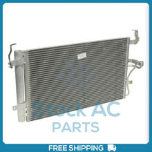 Load image into Gallery viewer, New AC Condenser for Hyundai Elantra 2001 to 2006 / Hyundai Tiburon 2003 to 2008 - Qualy Air