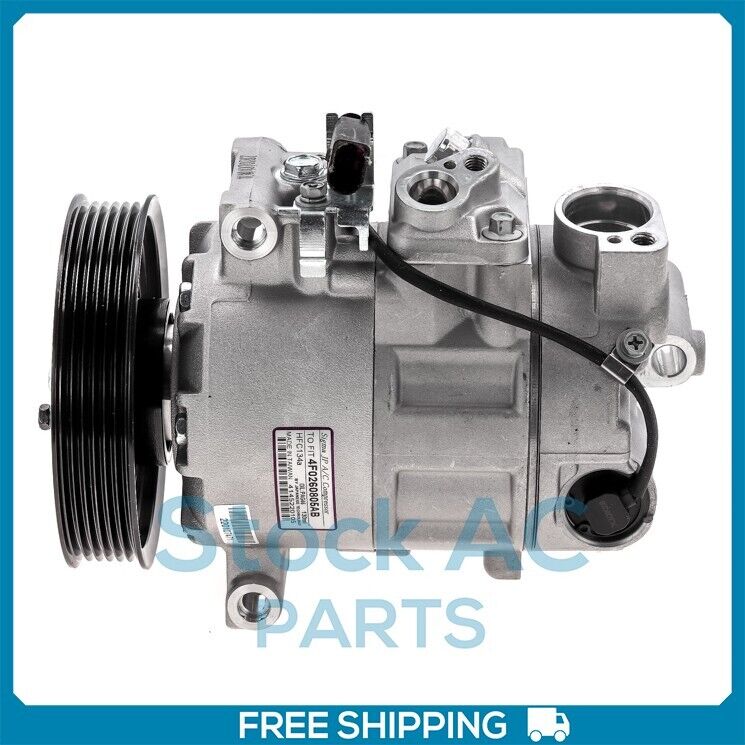 A/C Compressor for Audi A3 / Volkswagen Beetle, CC, Eos, Golf, GTI, Jetta.. - Qualy Air