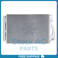 Load image into Gallery viewer, New A/C Condenser fits Hyundai Elantra - 2007 to 2010 - OE# 976062H010 - Qualy Air