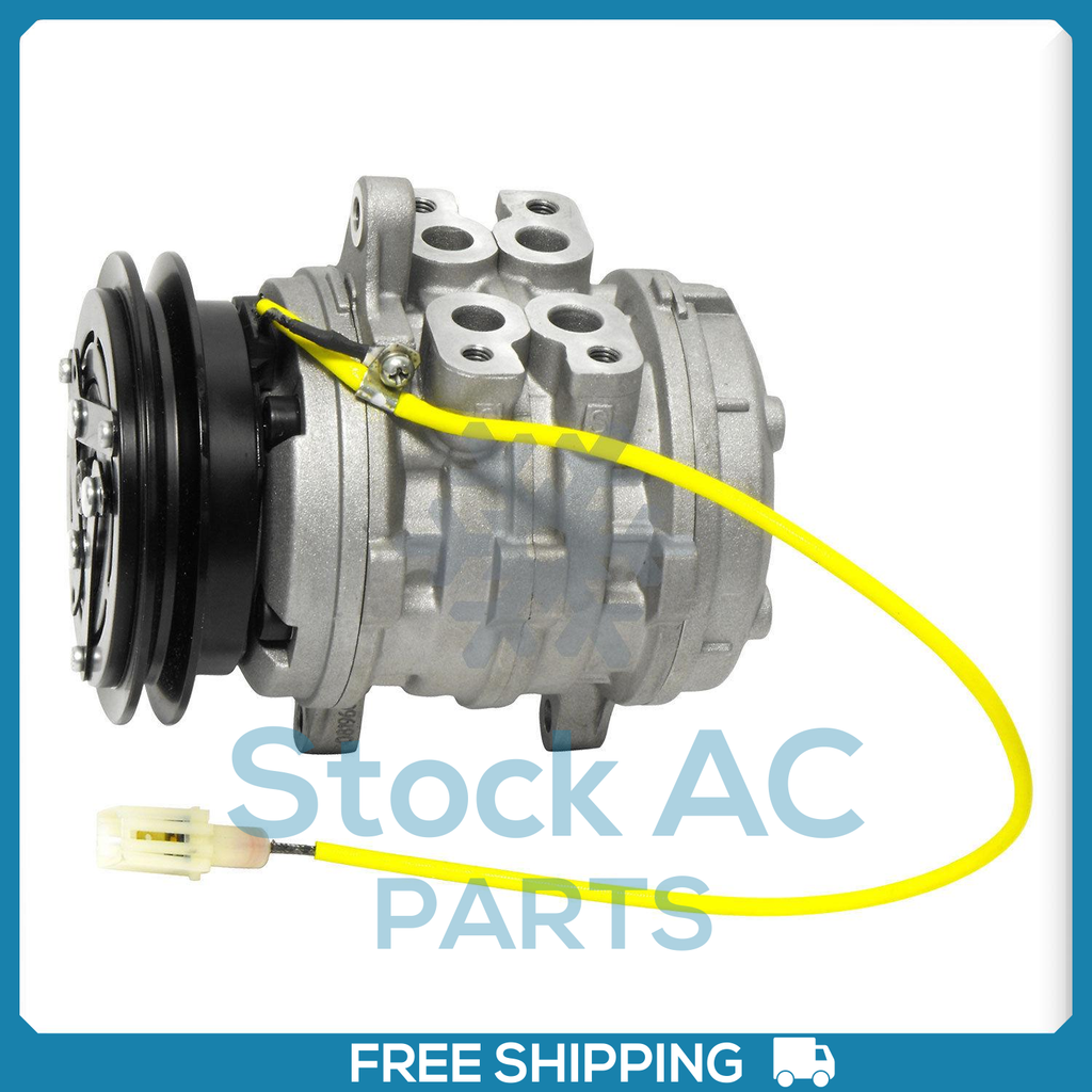 New A/C Compressor for Chevrolet Sprint 1.0L - 1985 to 1988 - OE# 9520083080 - Qualy Air