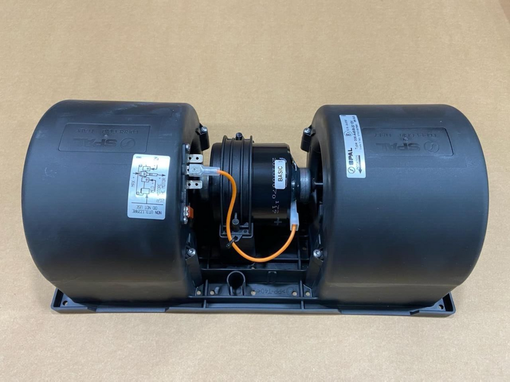 SPAL Blower Motor 12volts with 3 speed resistor - 006-A45-B-22 (OEM) - Qualy Air