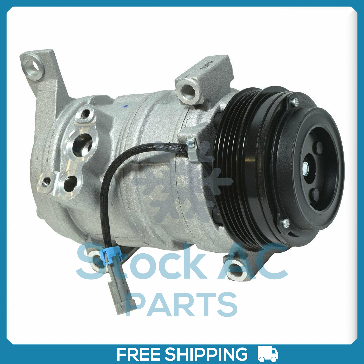 New A/C Compressor for Chevrolet Express 1500/2500/3500/4500 - OE# 89024925 - Qualy Air