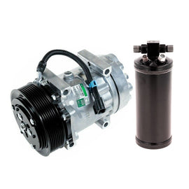 New A/C Compressor + Drier for Volvo VN, VNL, VNM, VT - #20501067 - Qualy Air