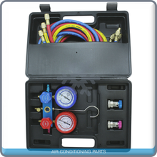 Load image into Gallery viewer, HIGH QUALITY R134a A/C Auto Refrigerant Charging Service Manifold Gauge - Qualy Air