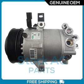 New OEM A/C Compressor for Hyu Elantra / Kia Soul - 2011 to 2013 - 977012K700 QR - Qualy Air