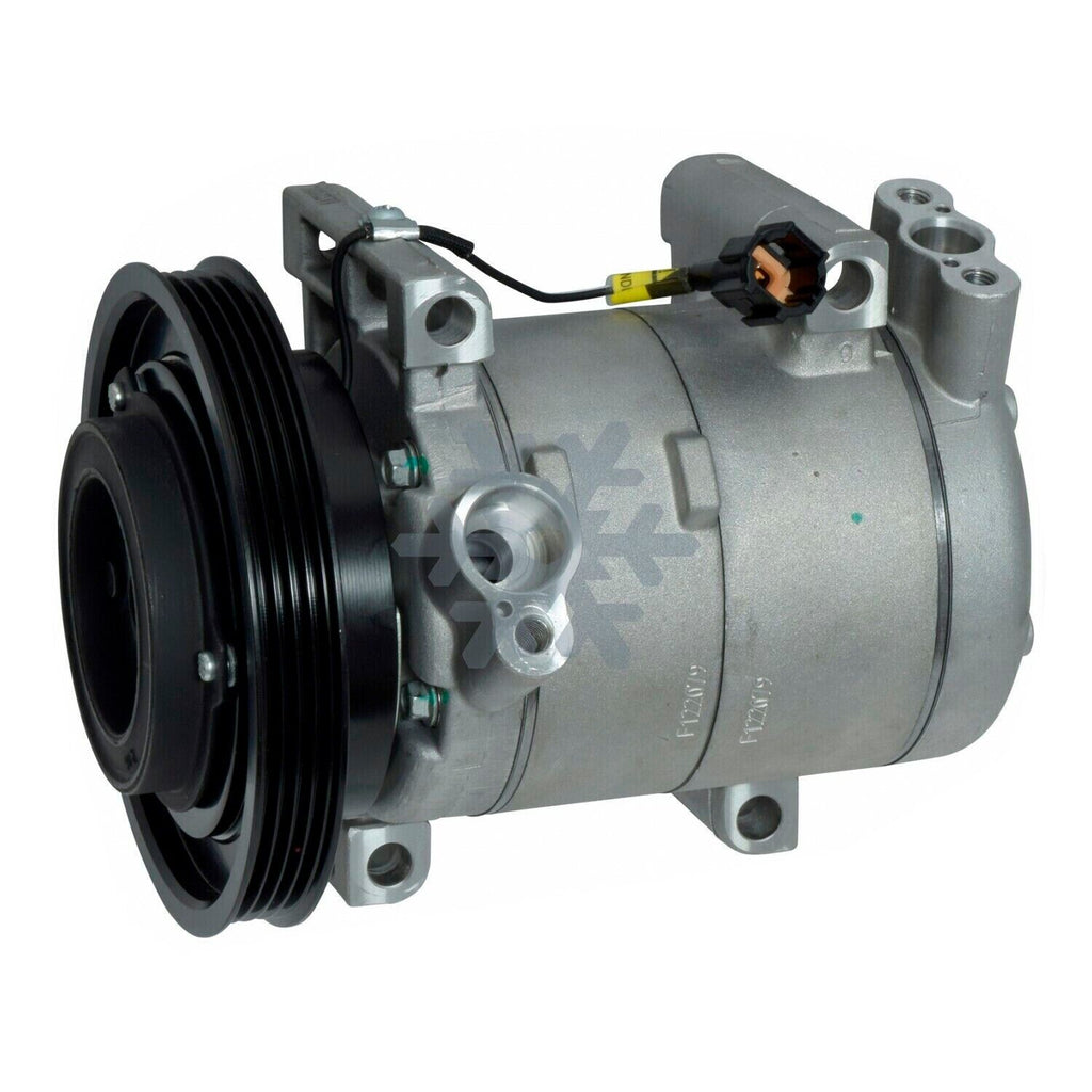 New A/C Compressor for Nissan Frontier, Xterra 3.3L - 1999 to 2004 - Qualy Air