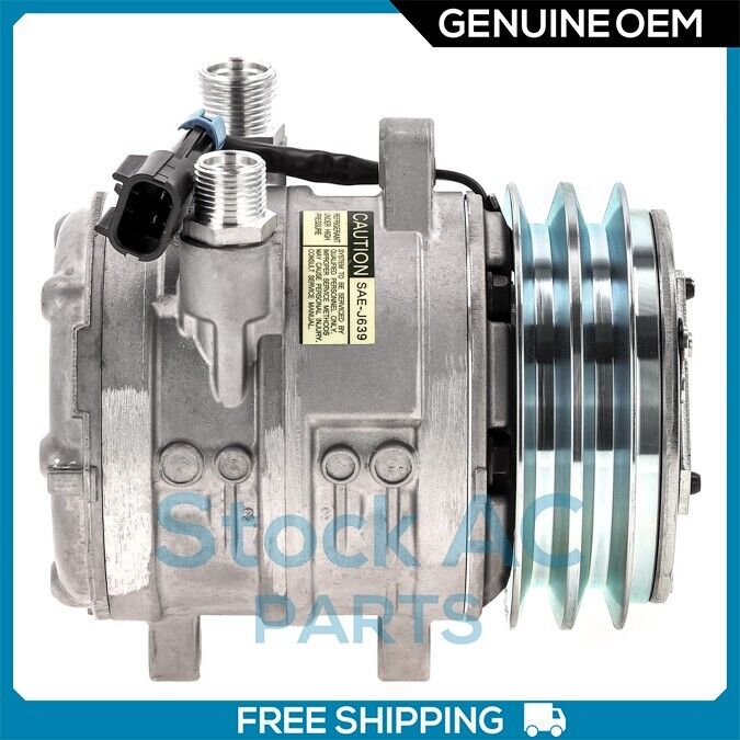 New A/C Compressor OEM Valeo fits Bobcat 6733655 S150 S160 S175 S185 S205 S220 - Qualy Air