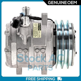 New A/C Compressor OEM Valeo fits Bobcat 6733655 S150 S160 S175 S185 S205 S220 - Qualy Air