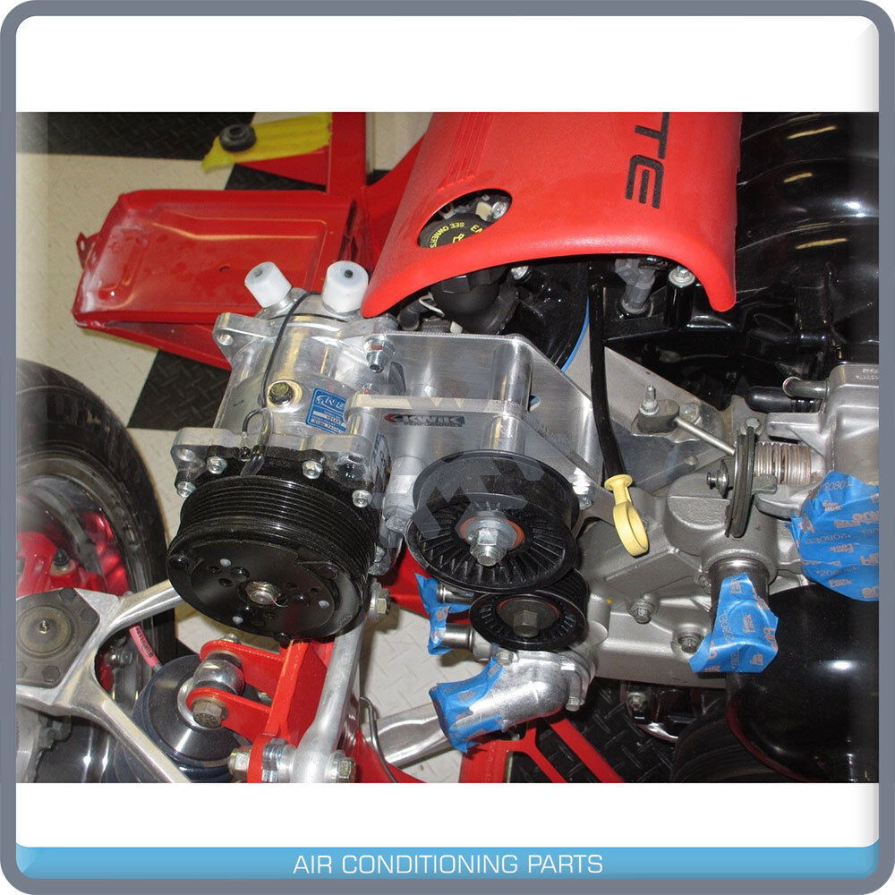 A/C Compressor Sanden SD508 & H14 Premium Line - 24V - 8 Groove Serpentin - 4711 - Qualy Air