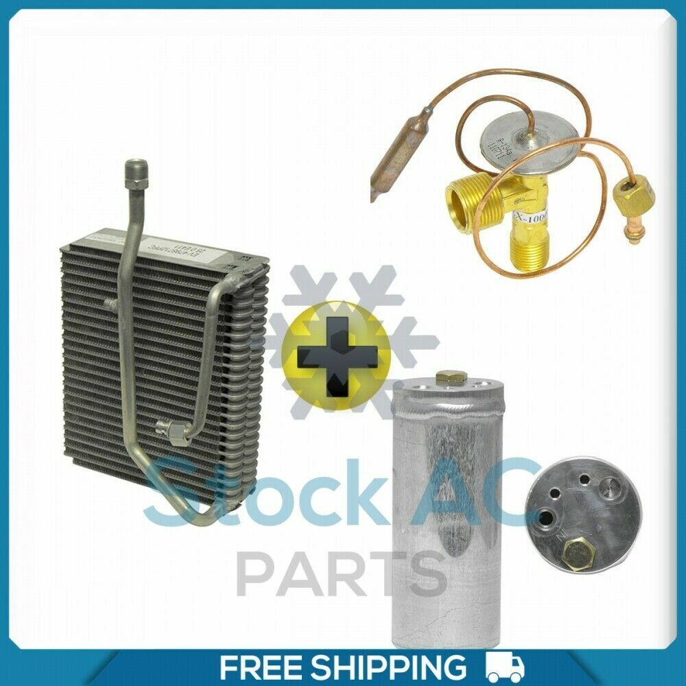 New A/C Evaporator + Drier + Valve for Acura CL, TL/ Honda Accord - 1998 to 2002 - Qualy Air