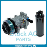 New AC Compressor + Receiver Drier for Kenworth T660 2009-2010 / T800 2000-2013