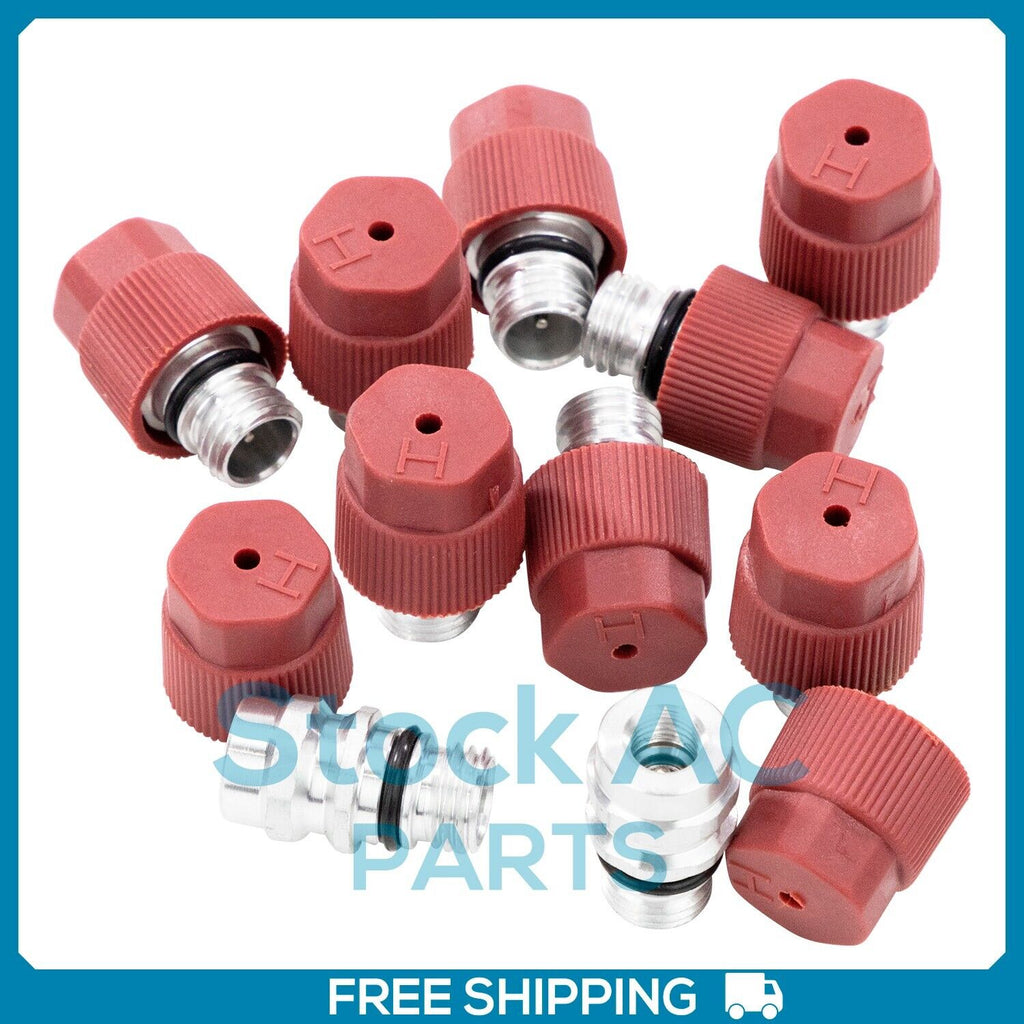 10pcs High Side A/C Ball Valve Core Charge Port 800955 fits GM, Ford, Audi - Qualy Air