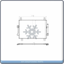 Load image into Gallery viewer, A/C Condenser for Infiniti QX60, JX35 / Pathfinder QL - Qualy Air