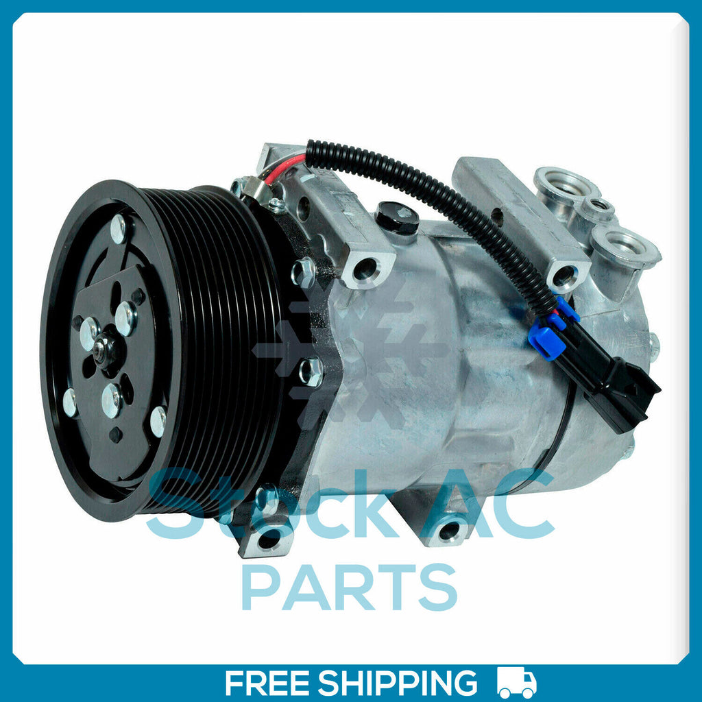 New A/C Compressor fits Kenworth T800, W900 / Peterbilt 320,330,367,389,520.. - Qualy Air