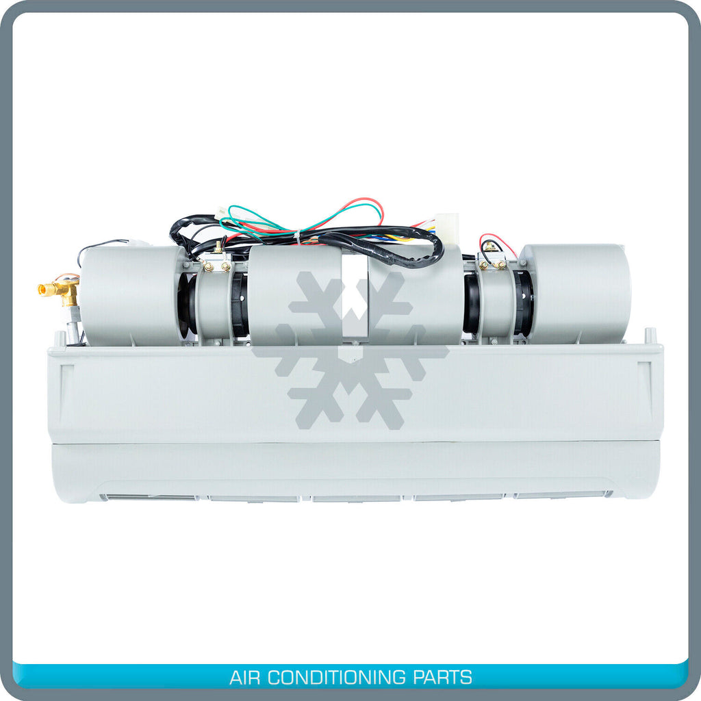 New Universal A/C Under Dash Evaporator Assembly MiniBus 12V - GREY - Qualy Air