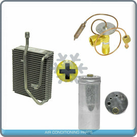 New A/C Evaporator + Drier + Valve for Acura CL, TL/ Honda Accord - 1998 to 2002 - Qualy Air