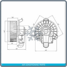 Load image into Gallery viewer, New A/C Blower Motor For Toyota Corolla  09-18 / Prius 10-15 w/ Auto Control - Qualy Air