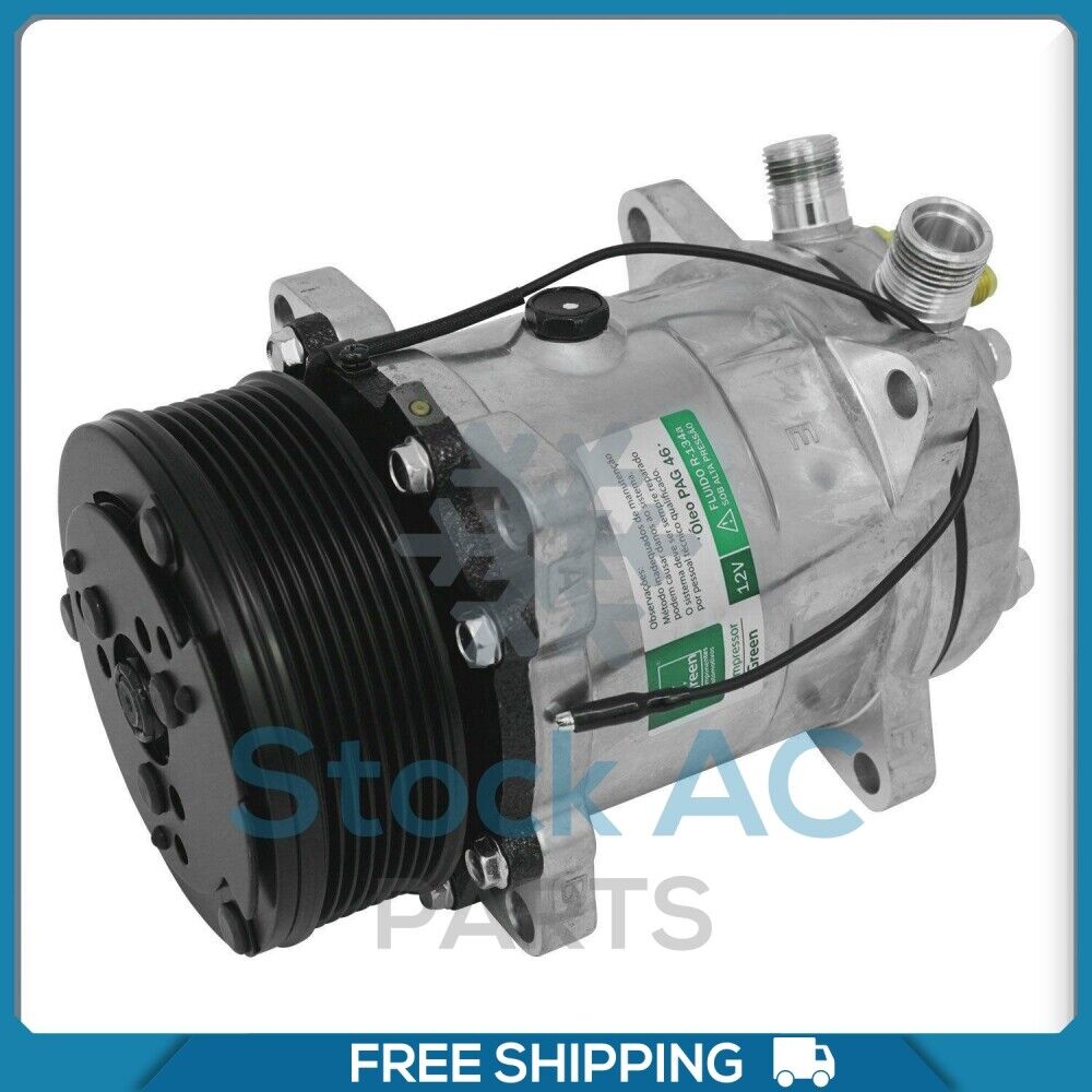 A/C Compressor Sanden SD508 & H14 Premium Line - 24V - 8 Groove Serpentin - 4711 - Qualy Air