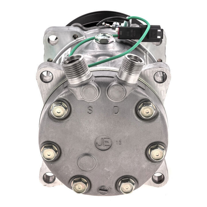 New OEM Sanden AC Compressor SD7H15 8 Groove 24V - OE# 8FK351126271/ 8233 QR - Qualy Air