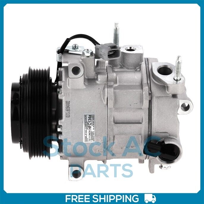 New A/C Compressor for Chrysler 300 / Dodge Challenger, Charger - 2014 to 2020 - Qualy Air