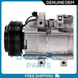 New OEM A/C Compressor HS18 for Kia Sorento 3.5L - 2003 2004 2005 2006 QR - Qualy Air