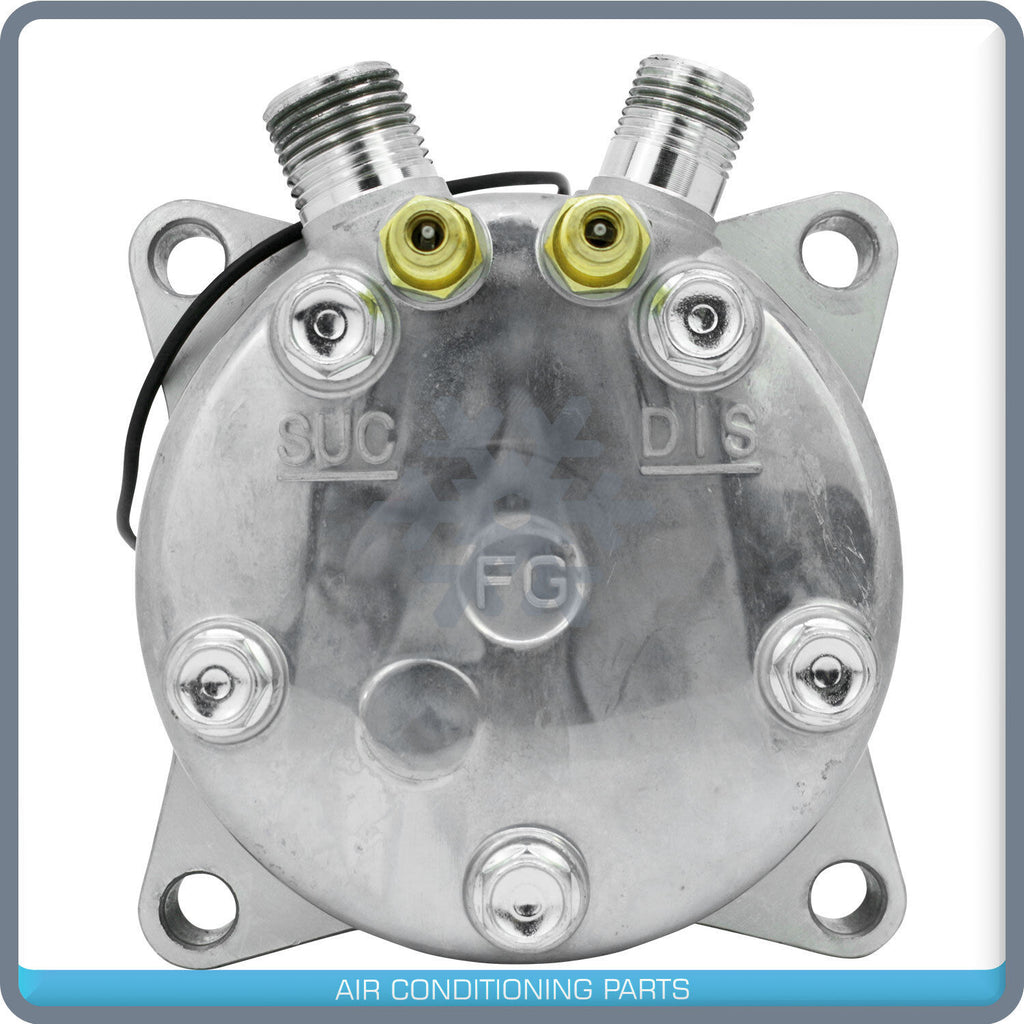 A/C Compressor Sanden SD508 & H14 Premium Line - 24V - 8 Groove Serpentin - 4711 - Qualy Air