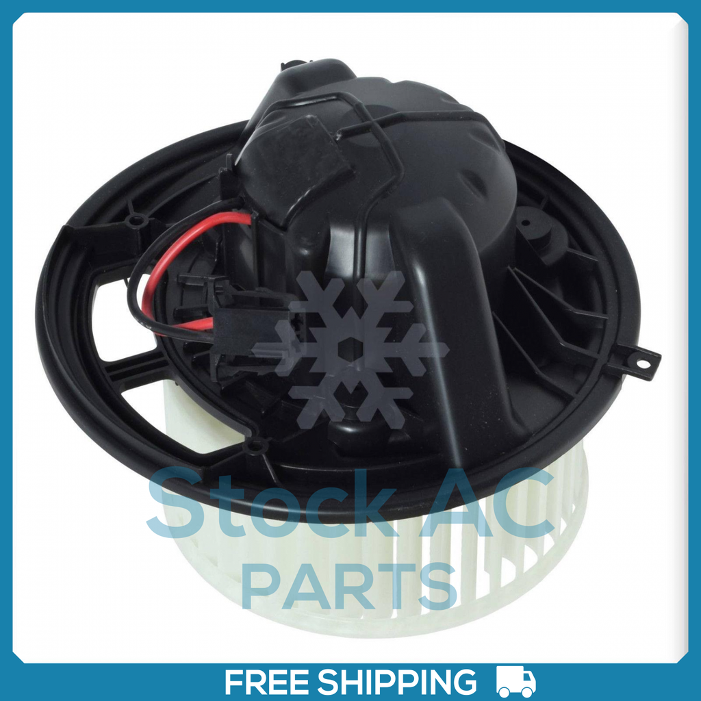 A/C Blower Motor w/ Wheel fits 2006 BMW 325i 2007-2013 328i - OE# 64116933663 - Qualy Air