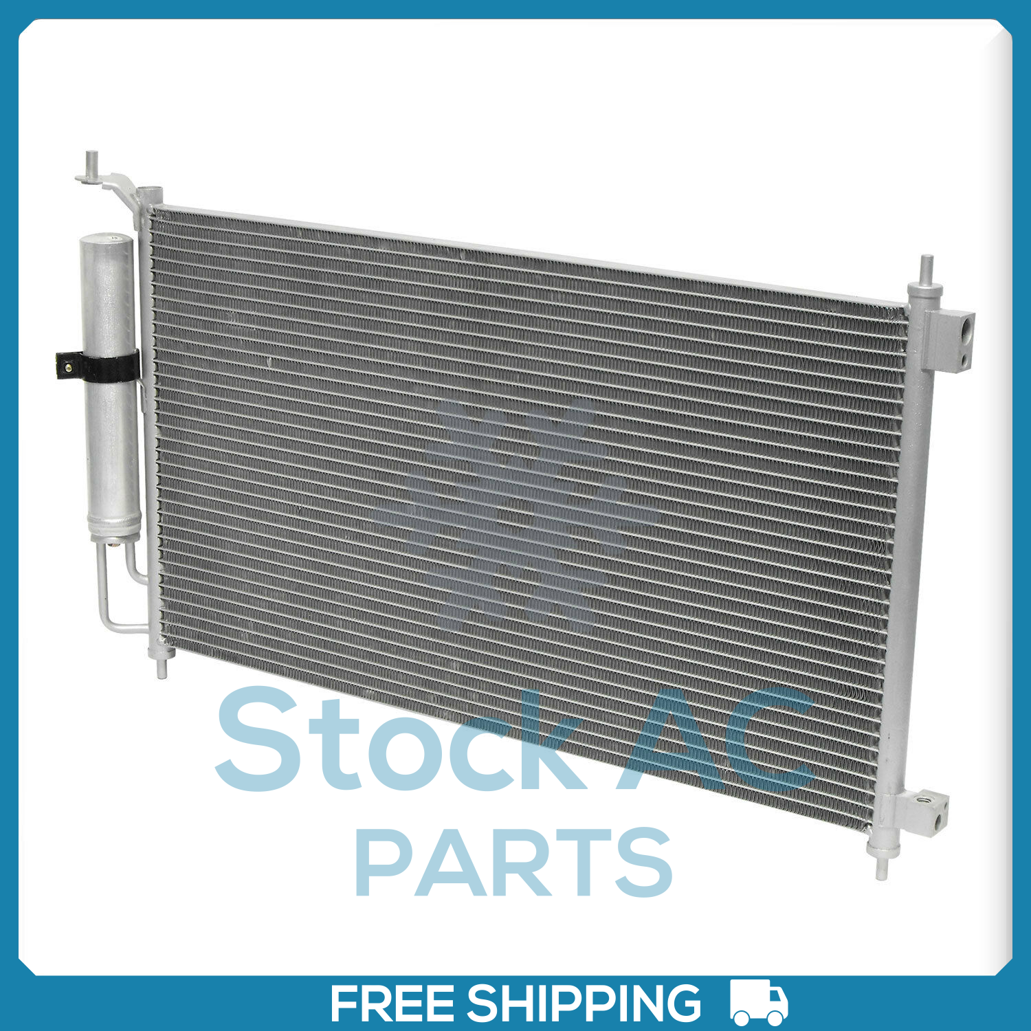Brand New A/C Condenser fits Nissan Cube 2009-14 / Versa 2007-12 QH - Qualy Air