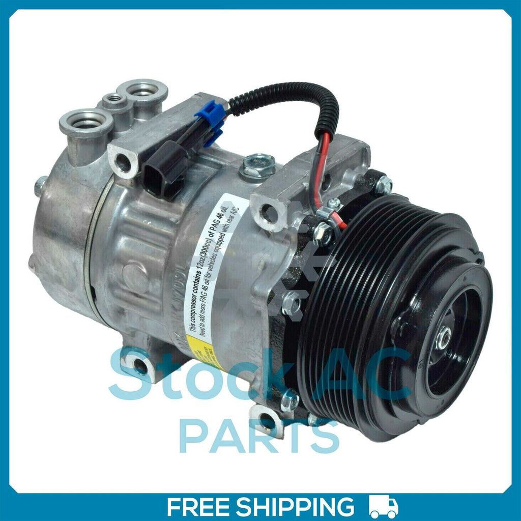 New A/C Compressor for Kenworth T270, T370, T440, T470 - 2011 to 2015 - OE# 4081 - Qualy Air