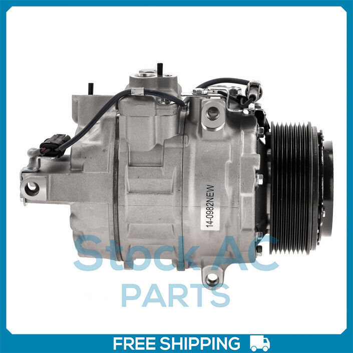 New A/C Compressor fits BMW 335i, 535i, 740i, M3, M4, X5, X6.. - OE# 64529217868 - Qualy Air
