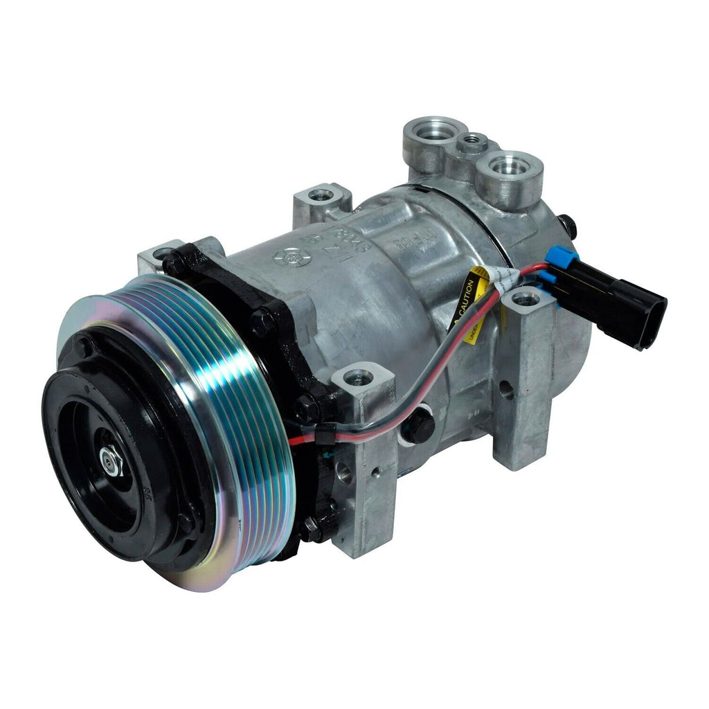 New AC Compressor + Receiver Drier for Kenworth T660 2009-2010 / T800 2000-2013 - Qualy Air