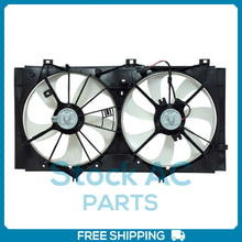 Cargar imagen en el visor de la galería, New A/C Radiator-Condenser Fan for Toyota Camry - 2010-2011 - 2.5L - Qualy Air