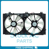 New A/C Radiator-Condenser Fan for Toyota Camry - 2010-2011 - 2.5L