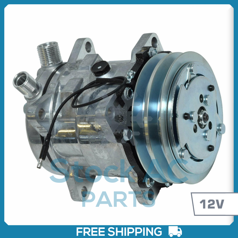 New A/C Compressor for Caterpillar Skidsteer - SD5H09 & H09 - OE# 3454547 QU - Qualy Air