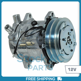 New A/C Compressor for Caterpillar Skidsteer - SD5H09 & H09 - OE# 3454547 QU - Qualy Air